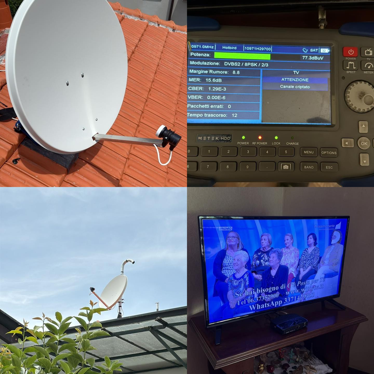 riparazione antenna milano
